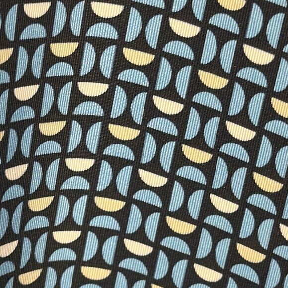 FootJoy Half Moon Geo Lisle Self Collar Golf Polo size XL Blue Apple Centennial - Picture 3 of 8